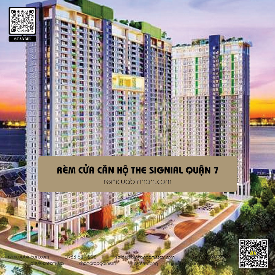 Rèm cửa The Signial quận 7 - Nhận báo giá ngay!