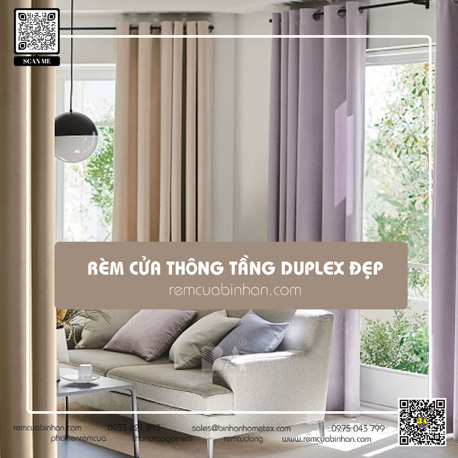 Rèm cửa thông tầng Căn hộ La Astoria Quận 2 - Giải pháp hoàn hảo cho không gian sống hiện đại