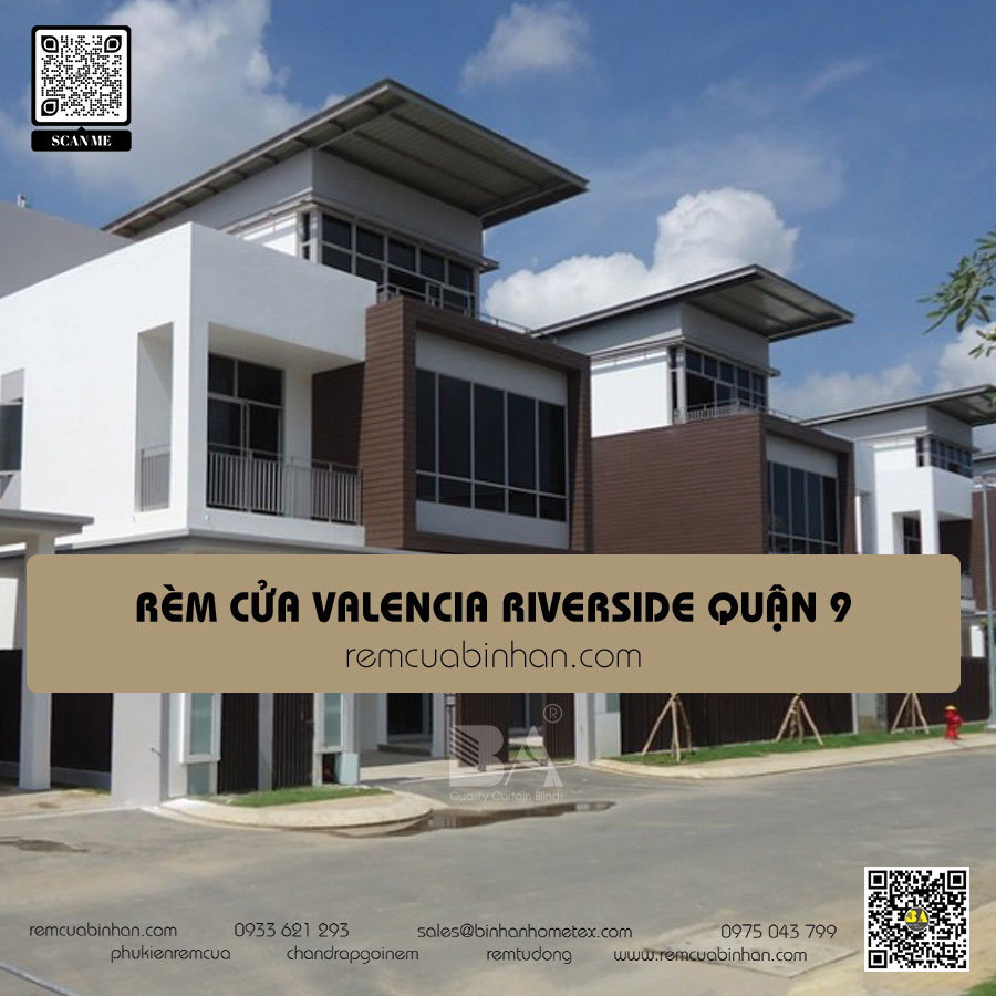 Rèm cửa Valencia Riverside chất lượng cao - Bảo vệ sự riêng tư