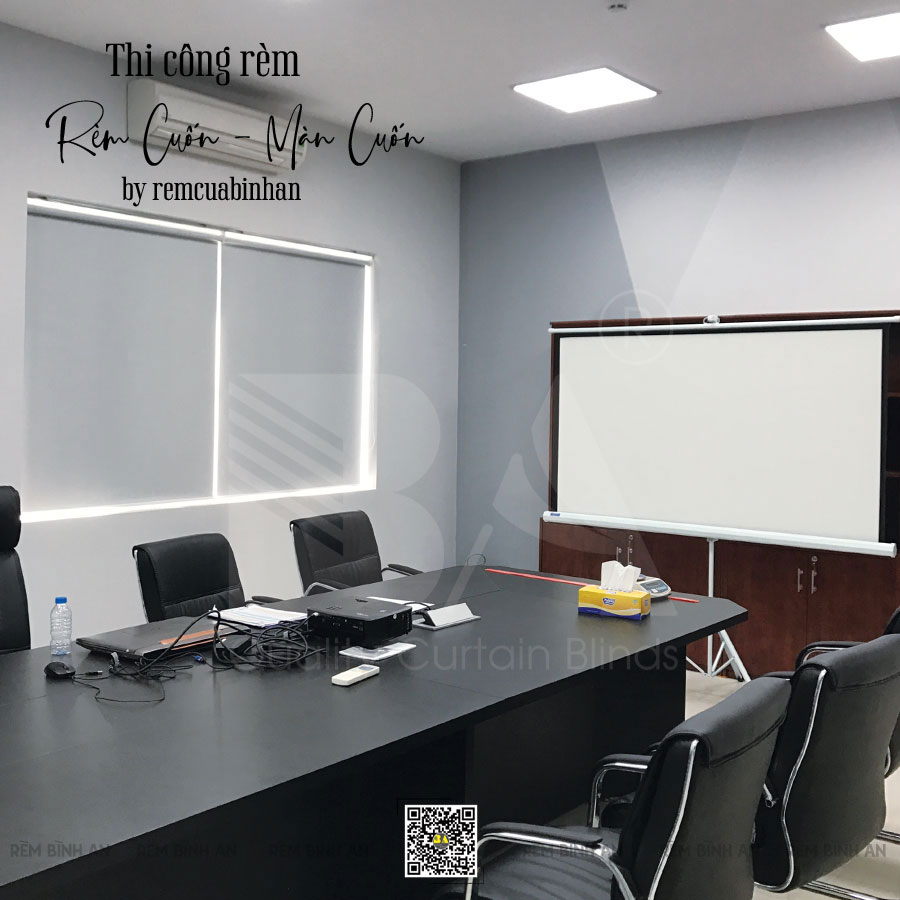 Rèm Cuốn Chống Nắng Văn Phòng Sen Việt - Long An