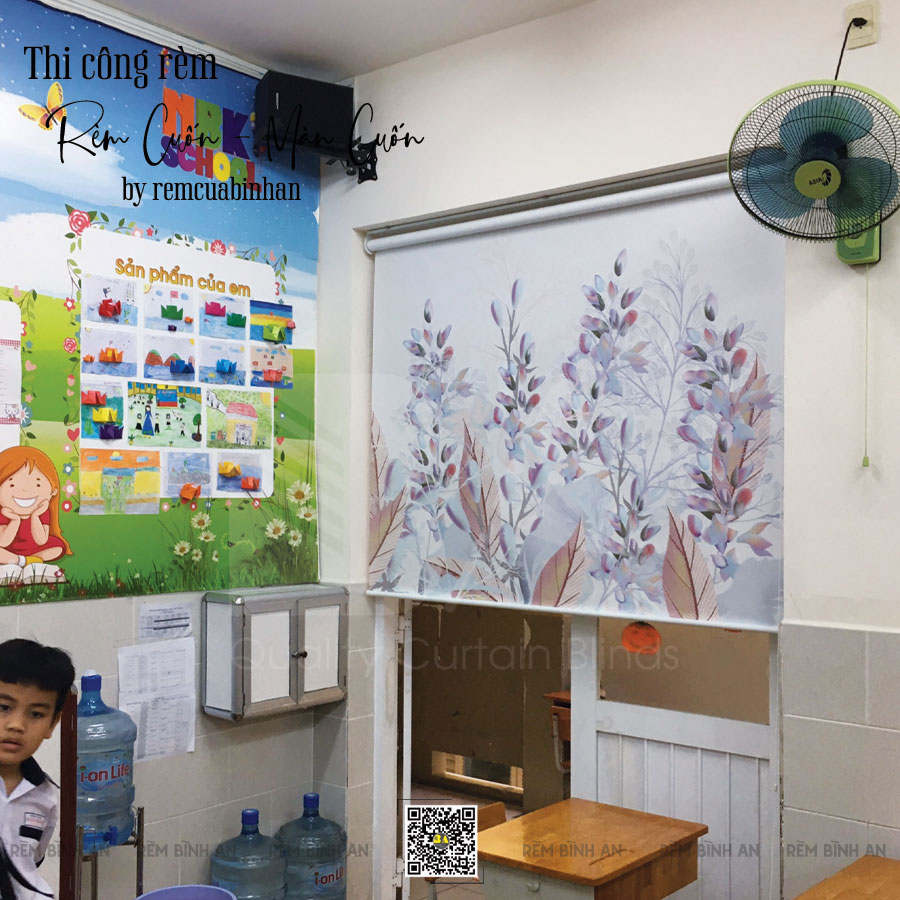 Rèm Cuốn In Tranh Cho Trường Học Nguyễn Bỉnh Khiêm Quận 1