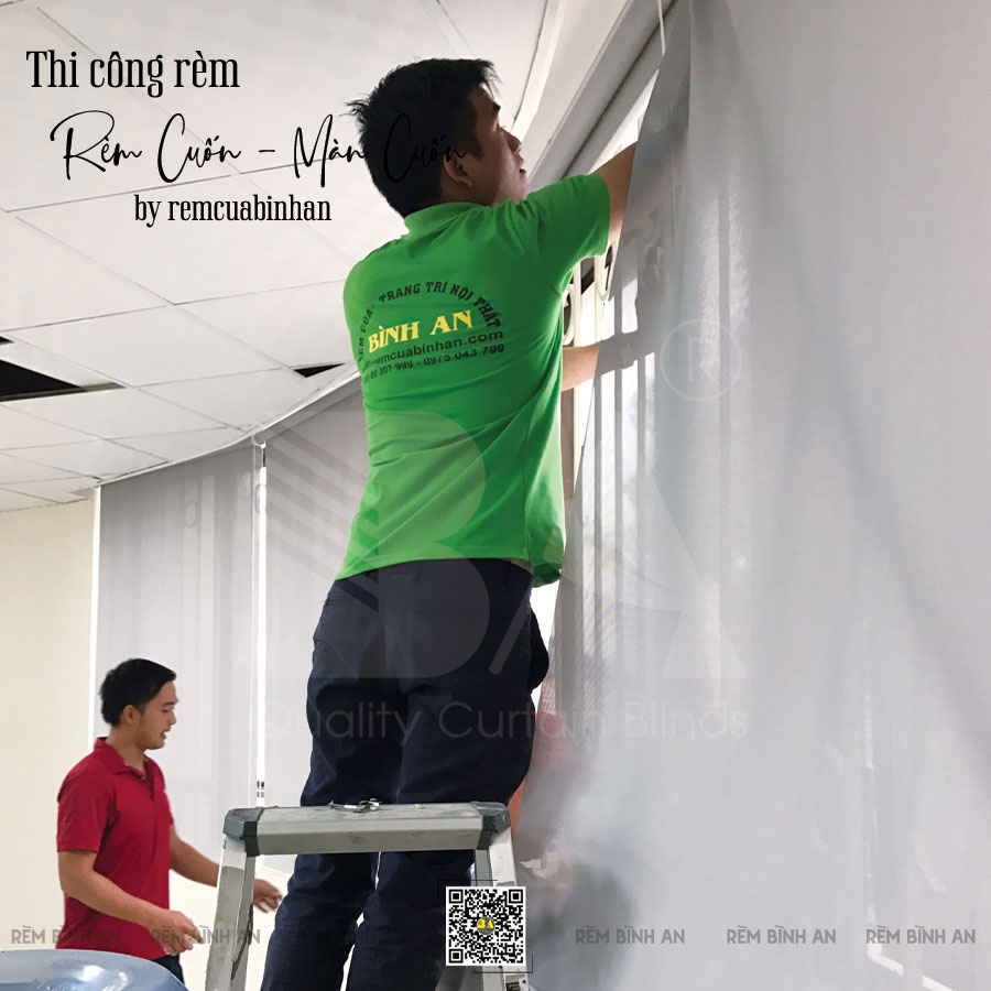 Rèm Cuốn Lưới Ngân Hàng Agribank Quận 1 TP HCM