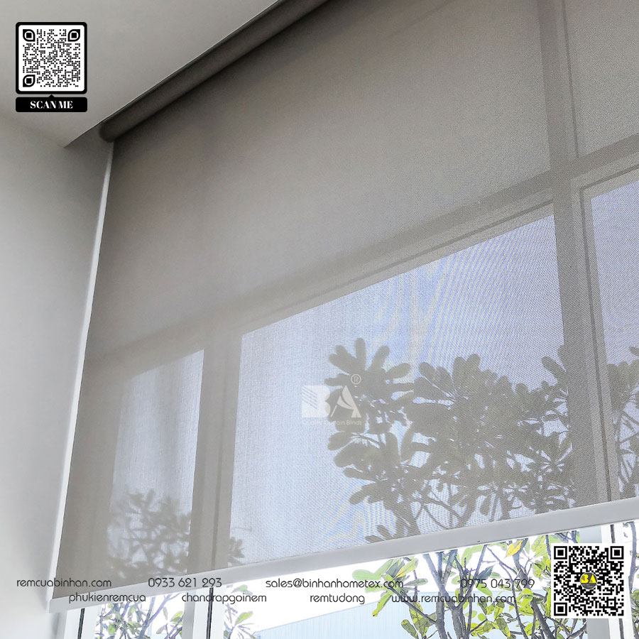 Rèm cuốn lưới sunscreen roller blinds - Giải pháp tối ưu cho ngôi nhà của bạn