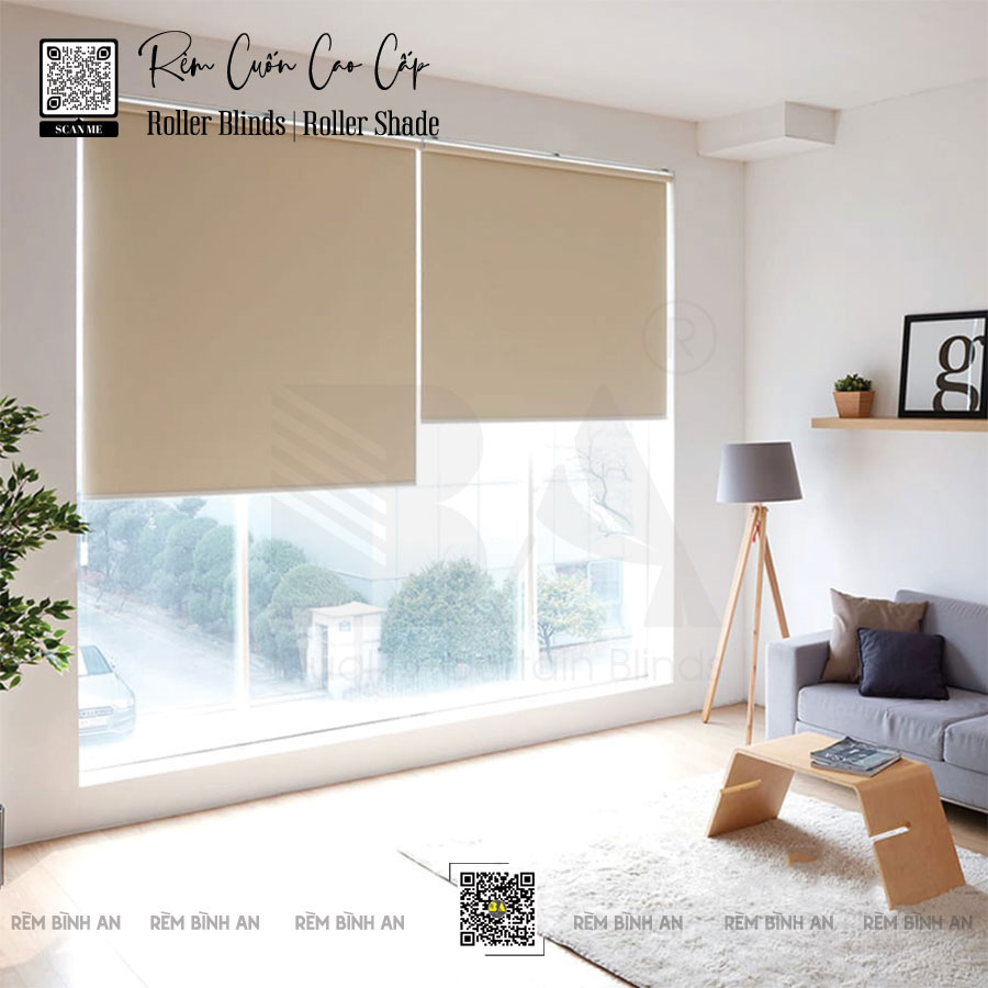 Rèm Cuốn Tiết Kiệm Không Gian Cho Căn Hộ Nhỏ | Rèm Bình An