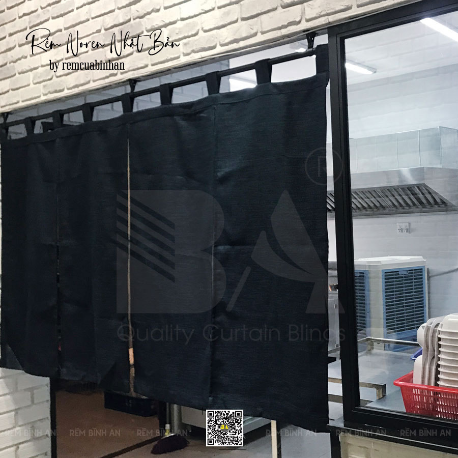 Rèm Noren Che Lối Ra Vào Nhà Hàng Viễn Đông