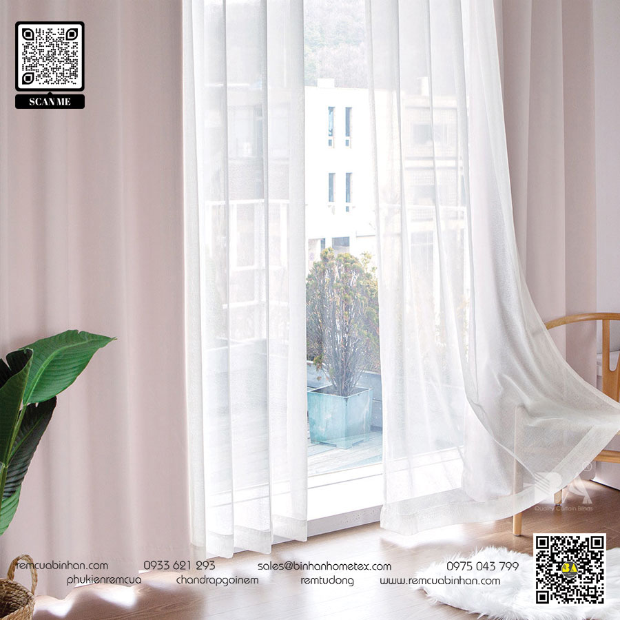 Rèm phòng khách đẹp - Cách bố trí ánh sáng hiệu quả