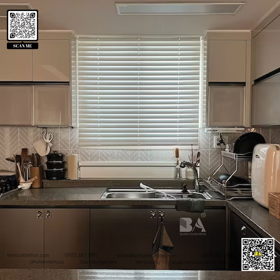 Rèm sáo gỗ cho căn hộ nhỏ - Cách chọn và sử dụng hiệu quả