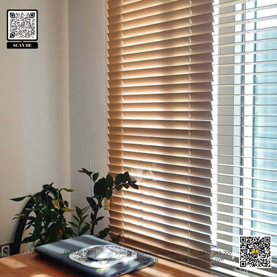 Rèm sáo gỗ phòng bếp - Tính năng và ưu điểm cho không gian nấu ăn đẹp và tiện lợi