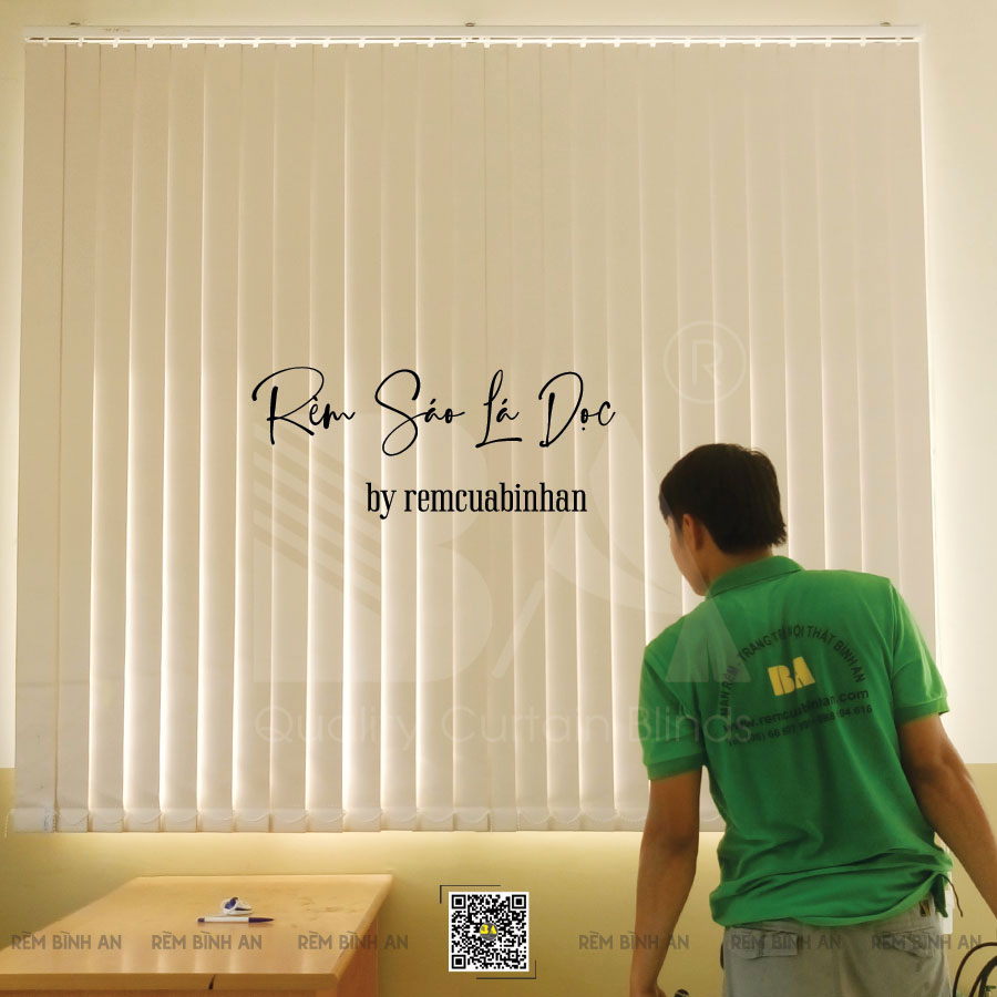 Rèm Sáo Lá Dọc Văn Phòng Tại Thủ Đức TP HCM