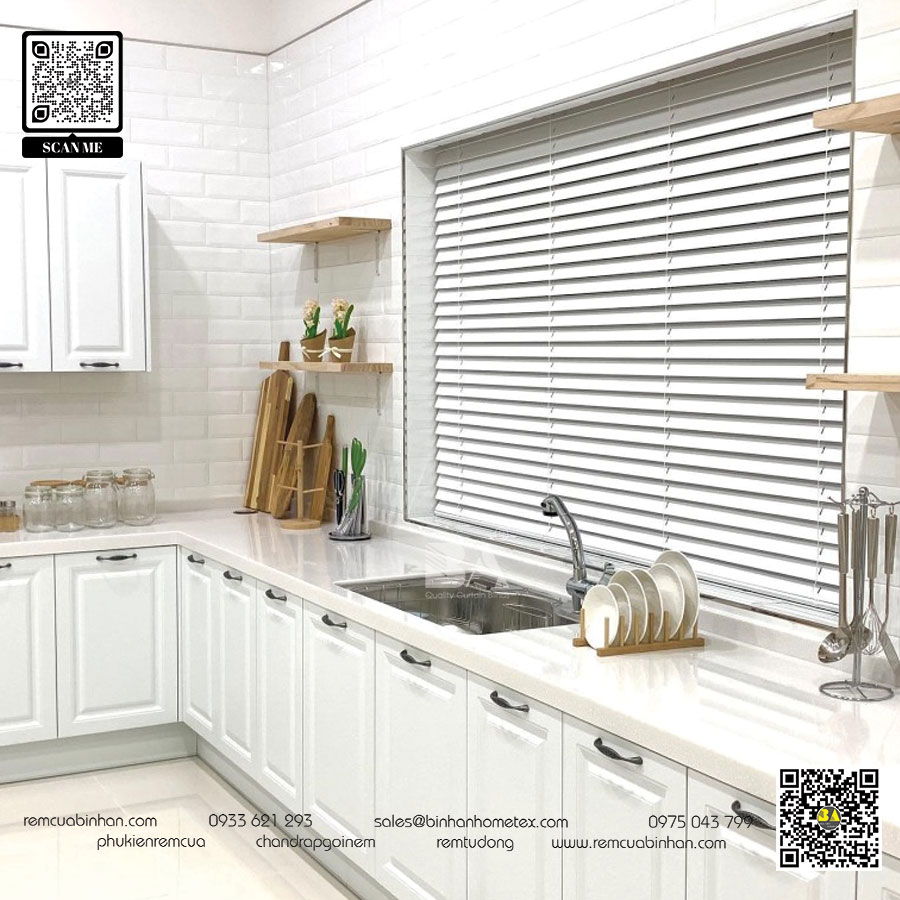 Rèm sáo nhựa giả gỗ - đẹp mắt và tiện lợi cho không gian sống