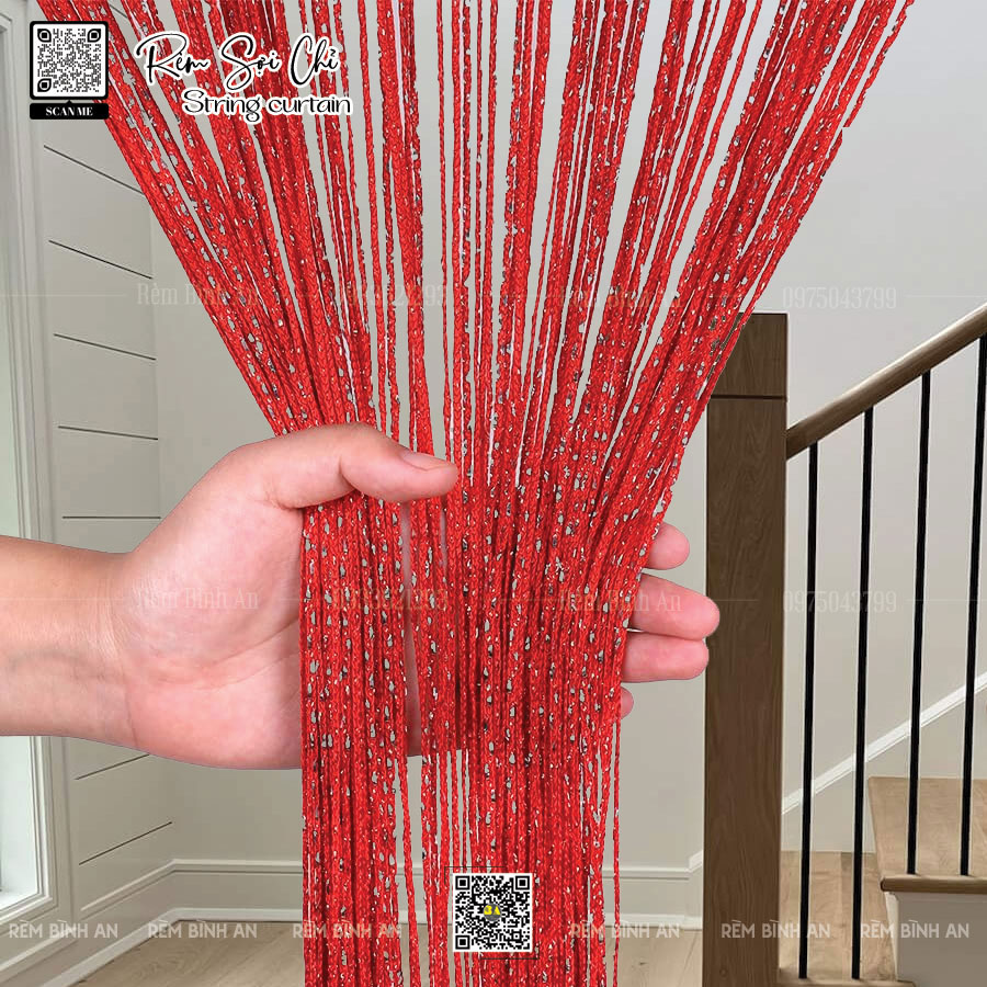 Rèm Sợi Chỉ Độc Đáo Cho Cầu Thang Và Hành Lang