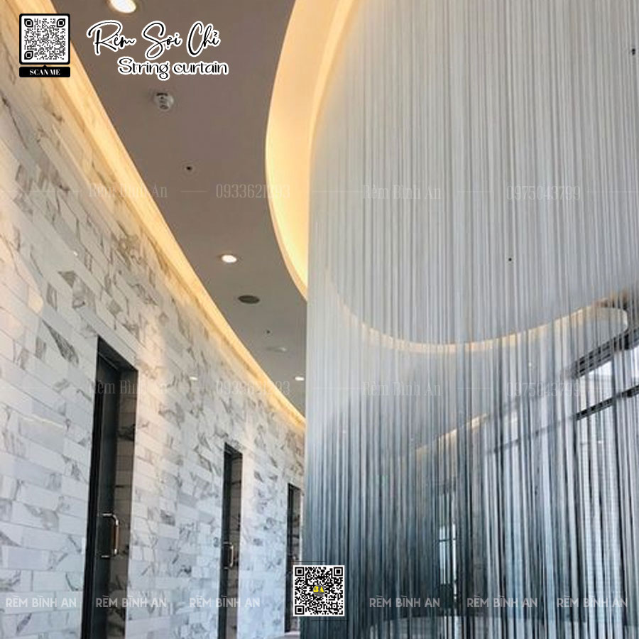 Rèm Sợi Chỉ Sang Trọng - Tạo Điểm Nhấn Cho Sảnh Hội Nghị