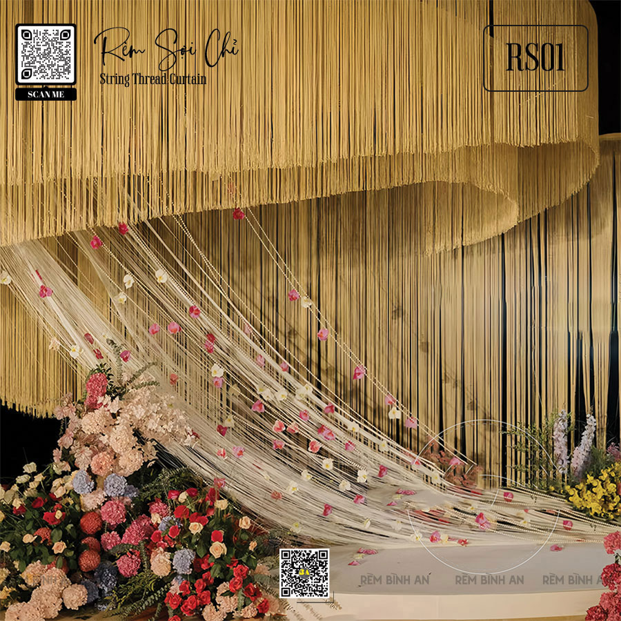Rèm Sợi Làm Nền Chụp Ảnh - Bí Quyết Cho Bức Hình Lung Linh