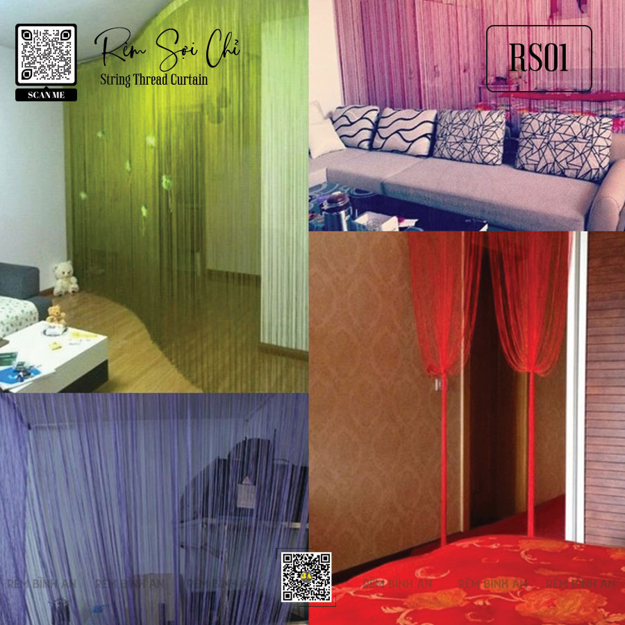 Rèm Sợi Trong Trang Trí Quán Cà Phê - Tạo Nên Không Gian Thư Giãn