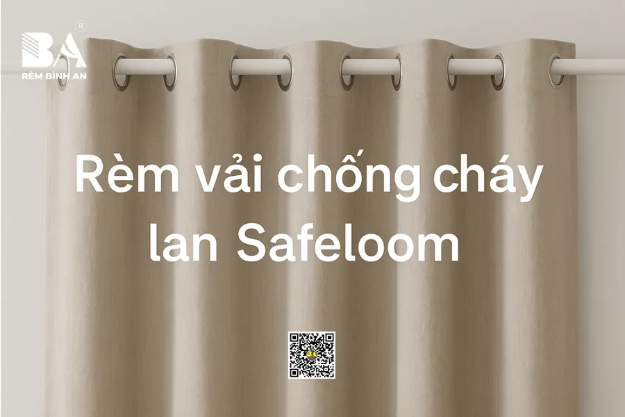 Rèm vải chống cháy lan Safeloom