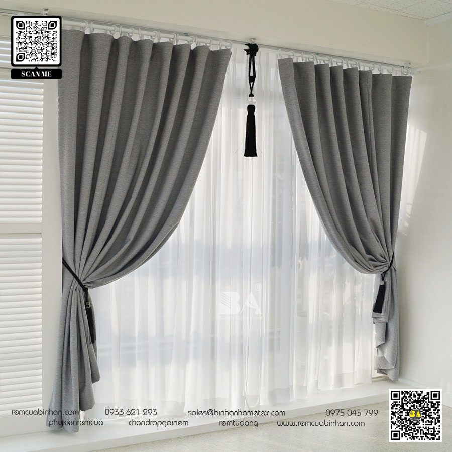 So sánh giá và chất lượng của các loại rèm phòng khách phổ biến