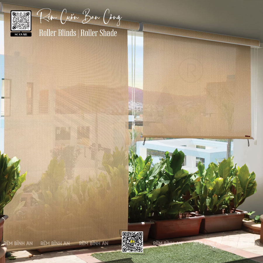 Tại Sao Rèm Cuốn Lưới Là Lựa Chọn Hoàn Hảo Cho Ban Công