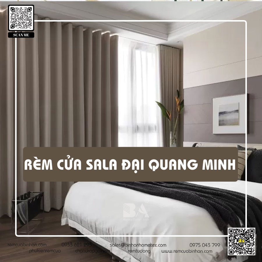 Rèm cửa Sala Đại Quang Minh quận 2 | Rèm cửa Thảo Điền - Giải pháp hoàn hảo cho không gian sống hiện đại.