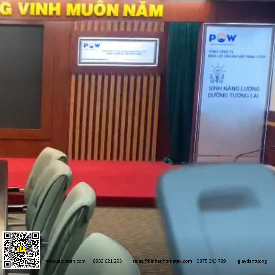 Rèm Sân Khấu Tự Động Somfy France Cho Hội Trường