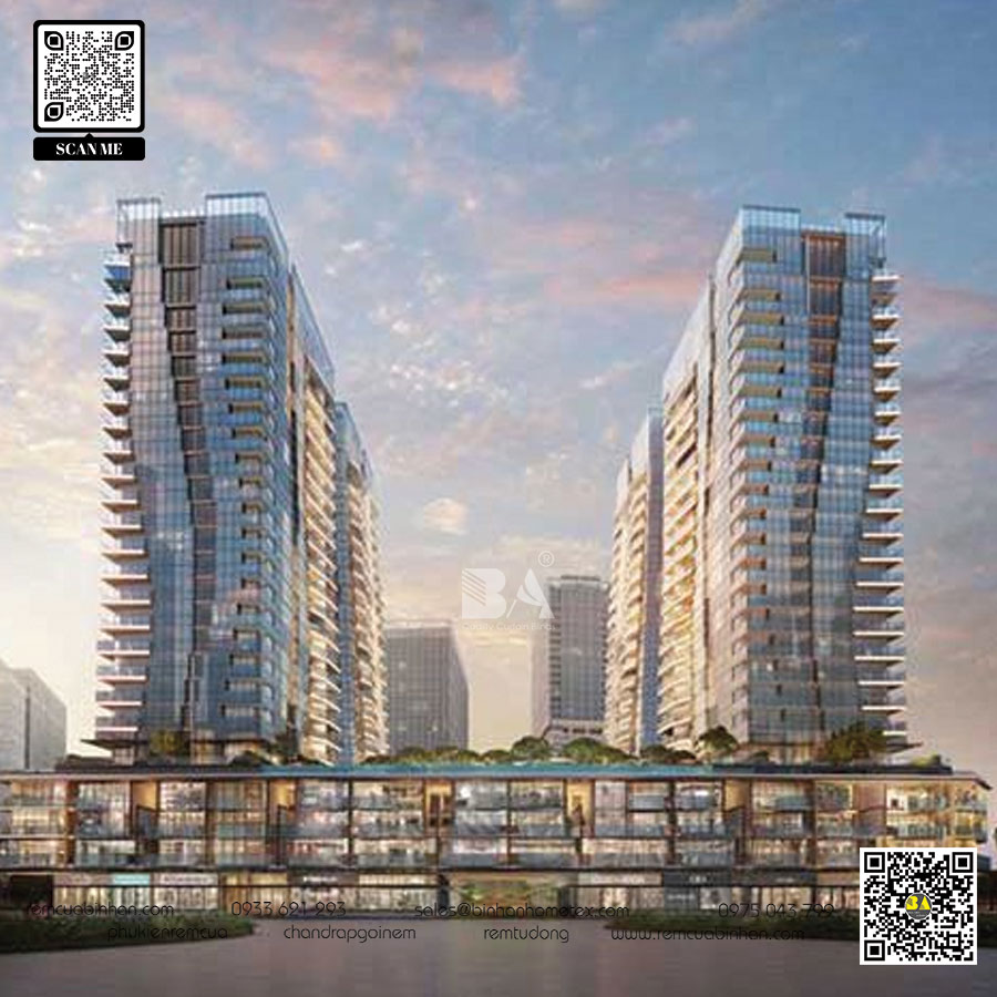 Thiết kế sản xuất rèm cửa Metropole Thủ Thiêm - Màn rèm cao cấp Bình An