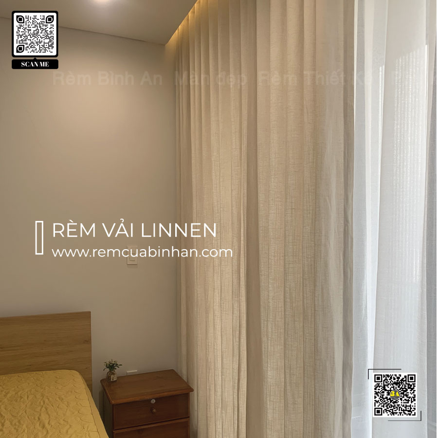 Thổi hồn vào không gian sống với RÈM VẢI LINEN từ RÈM BÌNH AN