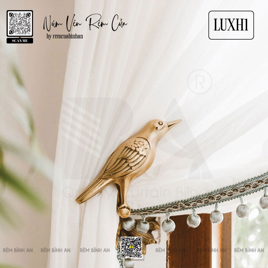 Tổng Hợp Các Mẫu Núm Vén Rèm Cửa Cao Cấp Tại Rèm Bình An