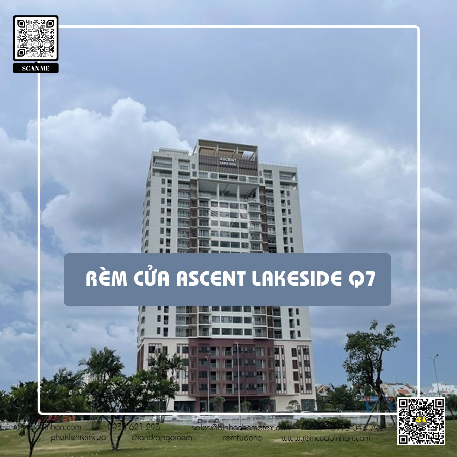 Rèm cửa chung cư Ascent Lakeside Quận 7 - Rèm Bình An: Chất lượng và đẳng cấp