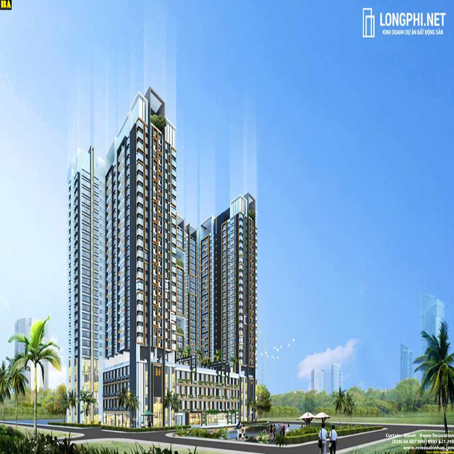 Rèm cửa chung cư Green Star quận 7 - Rèm Bình An