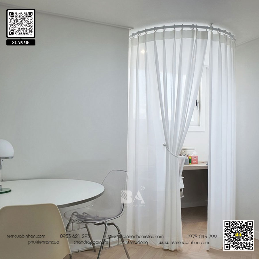 Top 5 loại rèm cửa vòm cung phổ biến trên thị trường