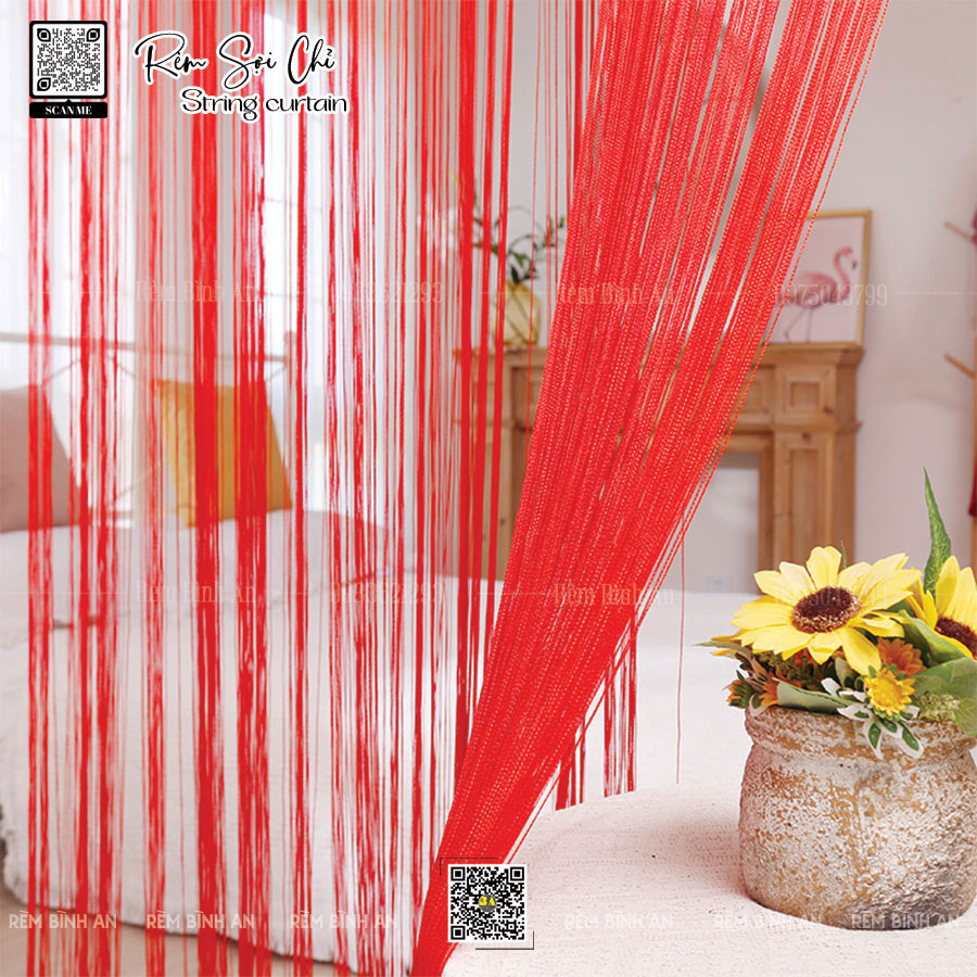 Xu Hướng Trang Trí Phòng Thờ Với Rèm Sợi Chỉ