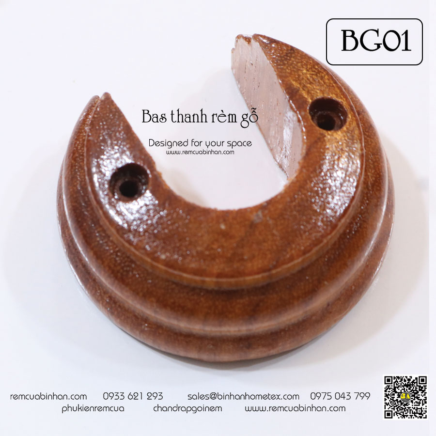 Bas đỡ thanh treo rèm