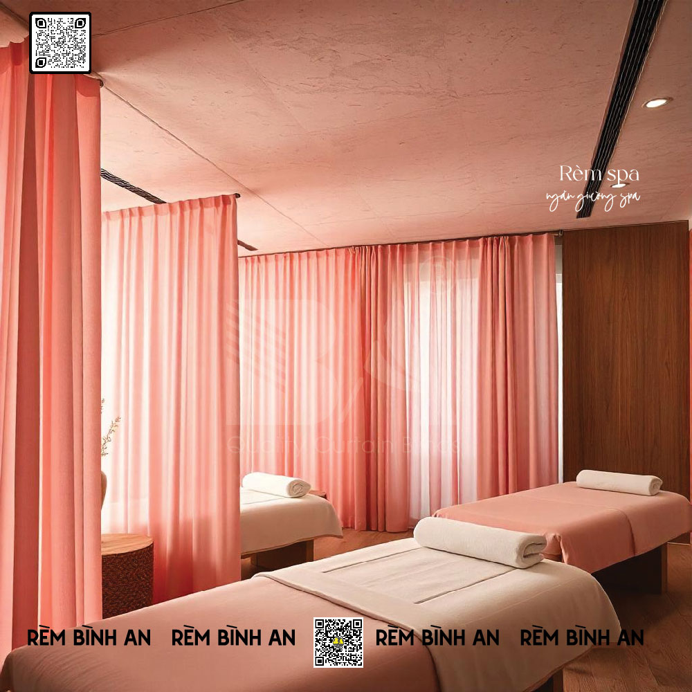 Rèm Cửa Spa Cao Cấp – Không Gian Thư Giãn & Chuyên Nghiệp