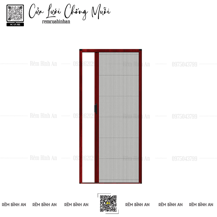 Cửa Lưới Chống Muỗi Ban Công