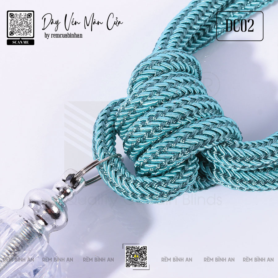 Dây Cột Rèm Cửa Phong Cách Châu Âu DC02 - Phụ Kiện Đẳng Cấp Từ Bình An