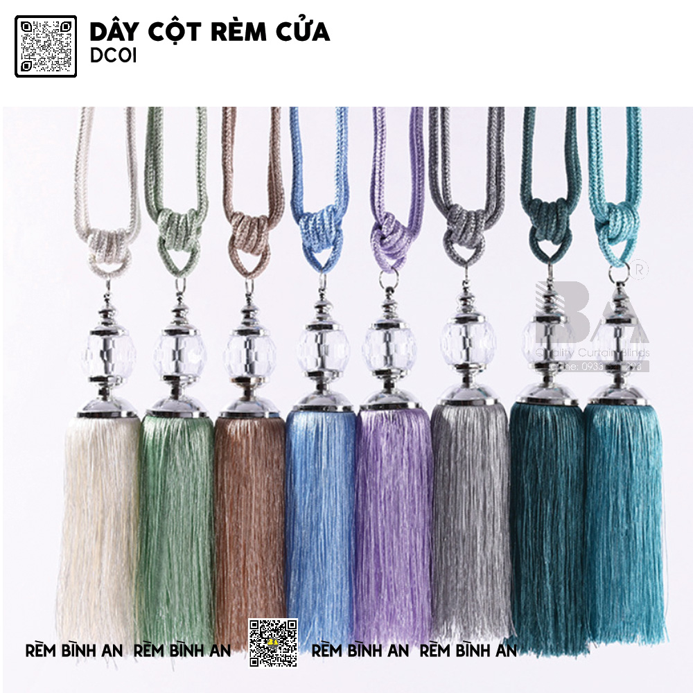 Dây Cột Rèm DC01 – Thiết Kế Hiện Đại, Đơn Giản, Giá Tốt
