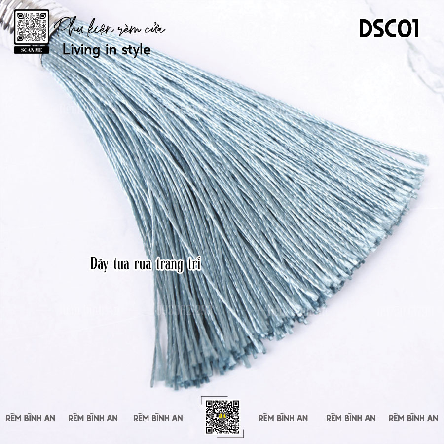 Dây Tua Rua Trang Trí Rèm Cửa, Sofa Phong Cách Châu Âu DCS01