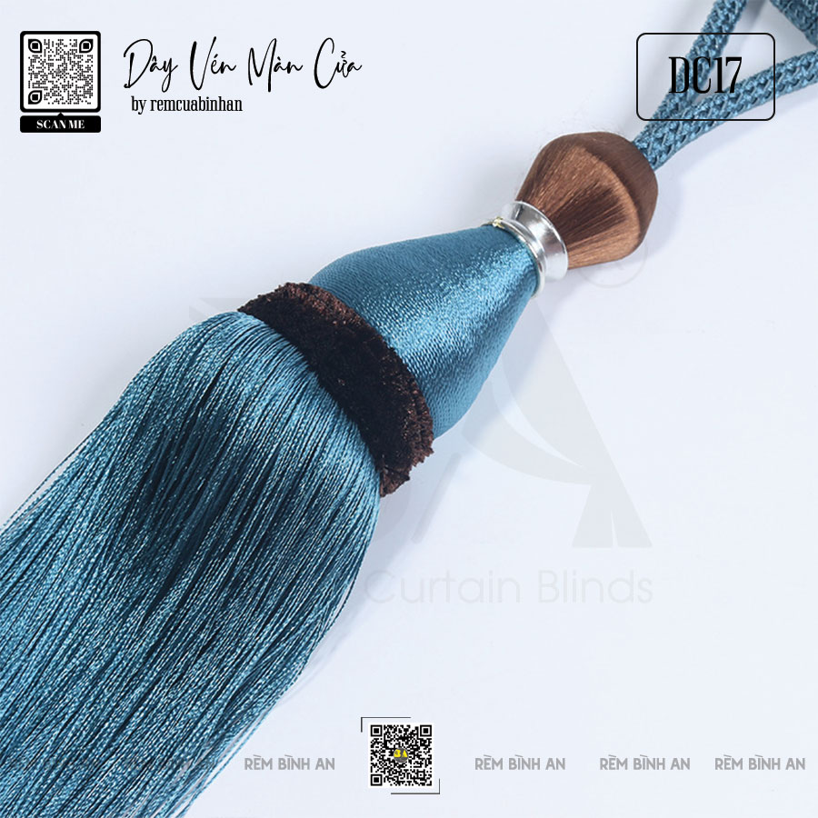 Set 1 Cặp Dây Cột Rèm Châu Âu - Cao Cấp, Sang Trọng DC17