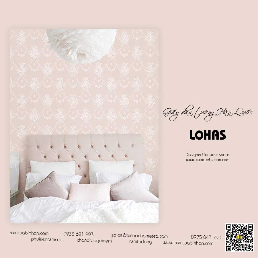 Giấy Dán Tường Hàn Quốc LOHAS Mẫu Giấy Dán Tường Đẹp