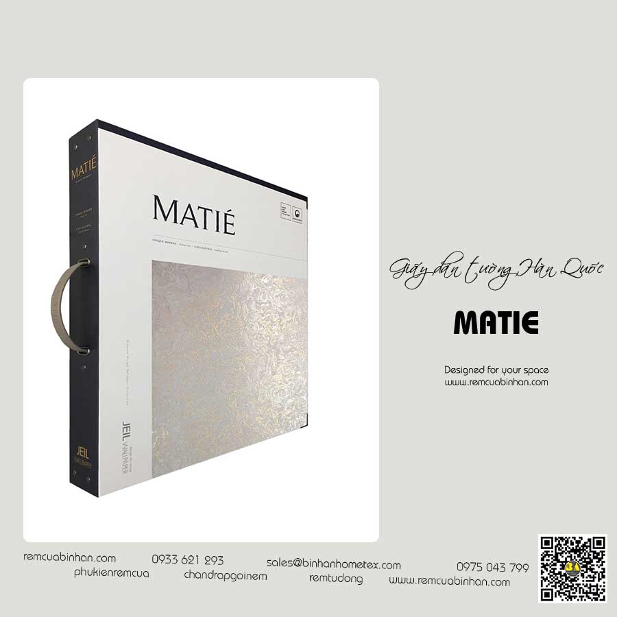 Giấy Dán Tường Hàn Quốc MATIE Mẫu Giấy Dán Tường Đẹp