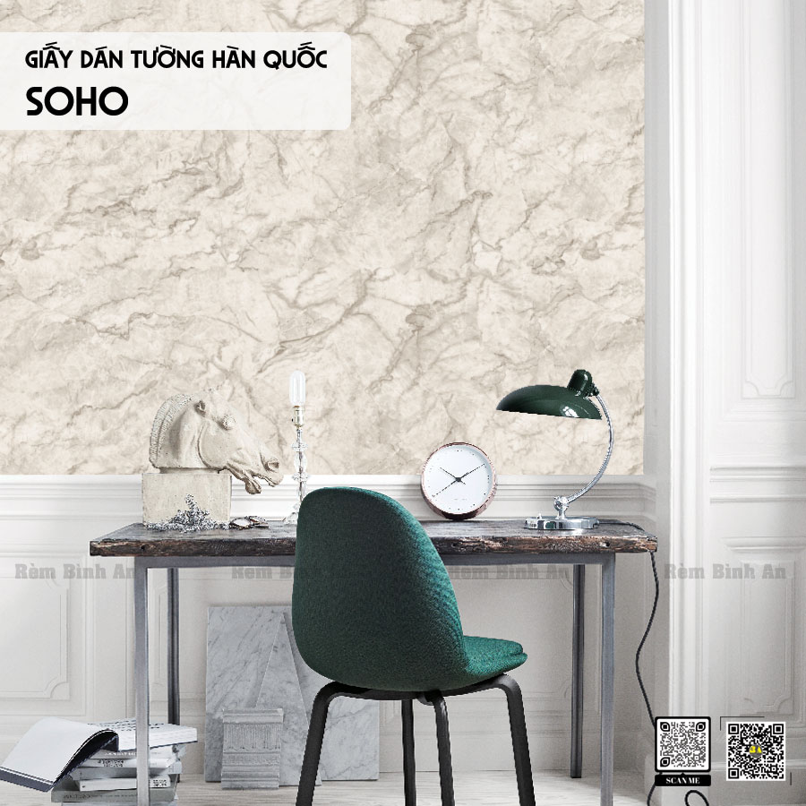 Giấy Dán Tường SOHO Hàn Quốc: Hiện Đại & Tối Giản