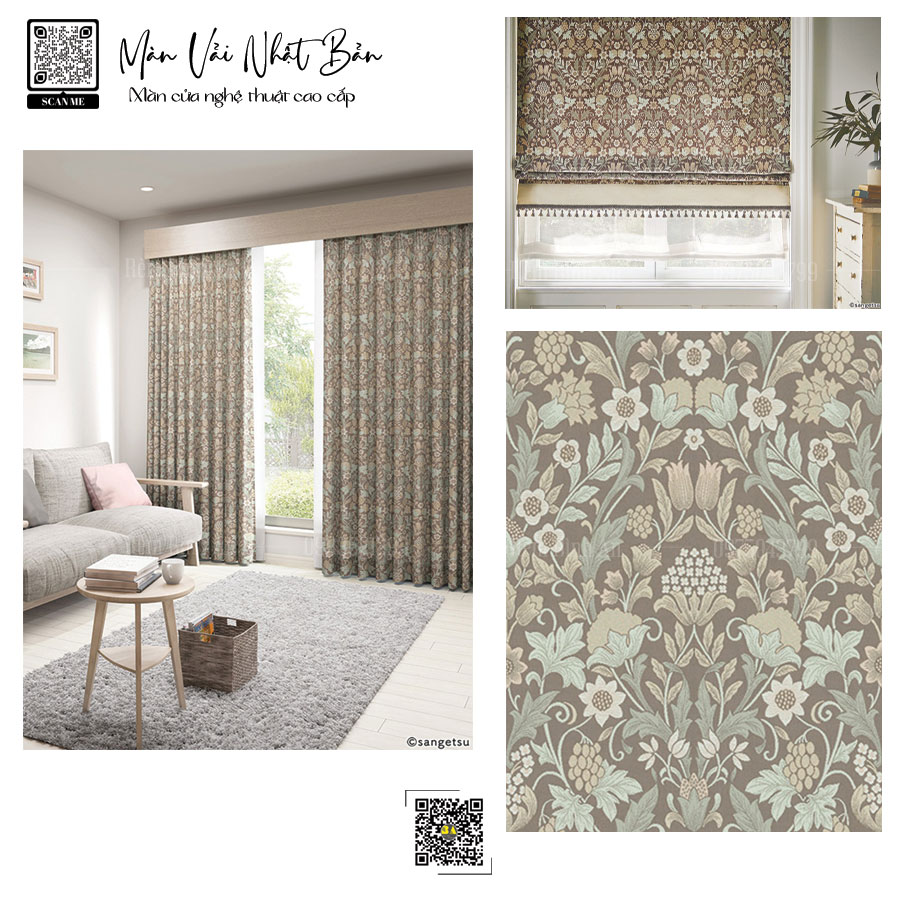 Màn Cửa Bohemian & Nghệ Thuật - Đẳng Cấp Cho Villa Sang Trọng