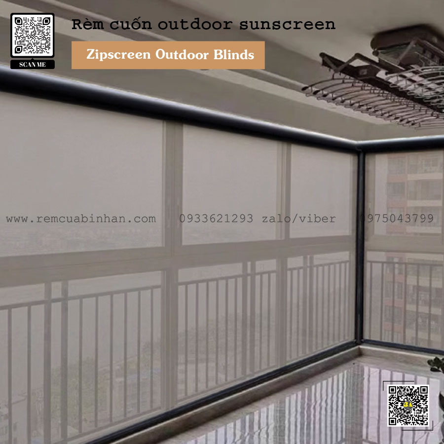 Màn Cuốn Chống Nắng Mưa Ban Công - Rèm Cửa Bình An