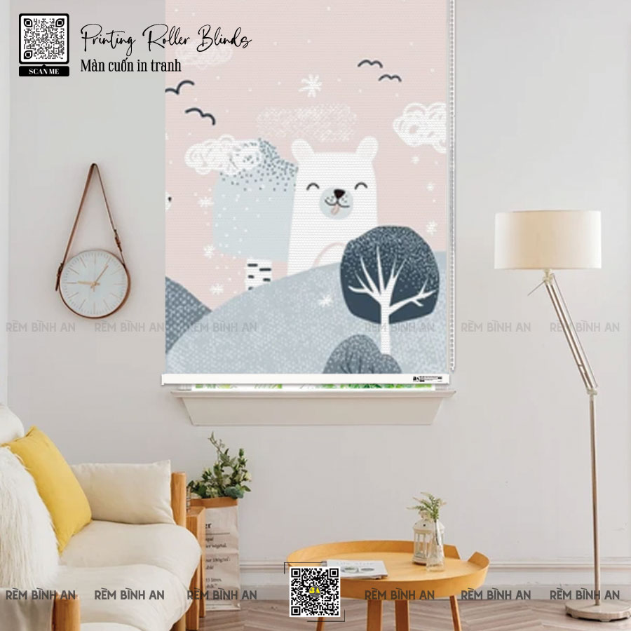 Màn Cuốn In Tranh Trẻ Em