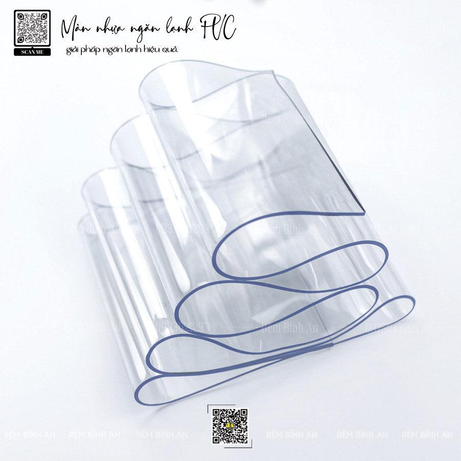 Màn nhựa ngăn lạnh PVC tiết kiệm điện