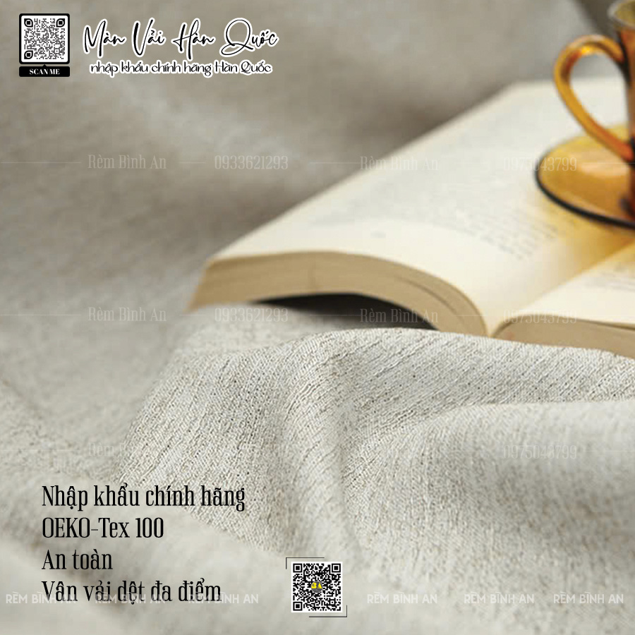 Màn vải Hàn Quốc chống nắng, cản sáng