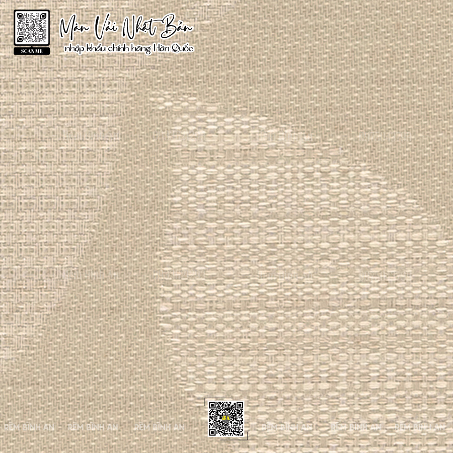 Màn vải hoa văn vintage Nhật Bản cho villa, biệt thự đẹp