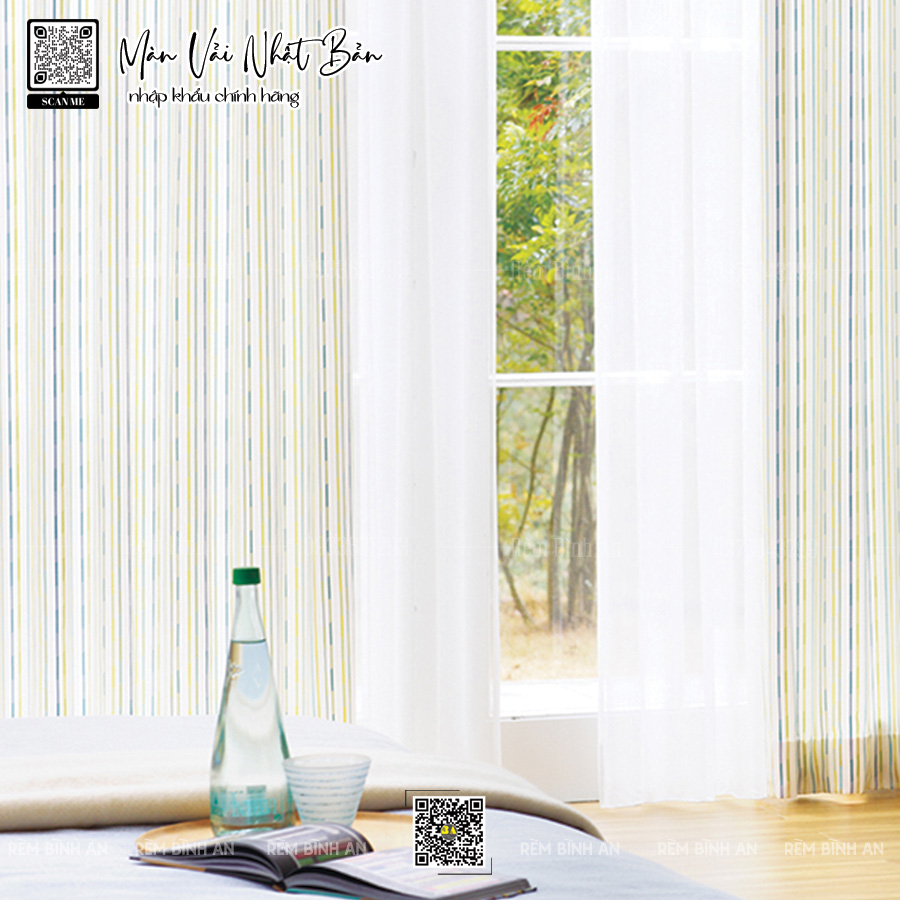 Màn vải Nhật Bản phong cách Nordic