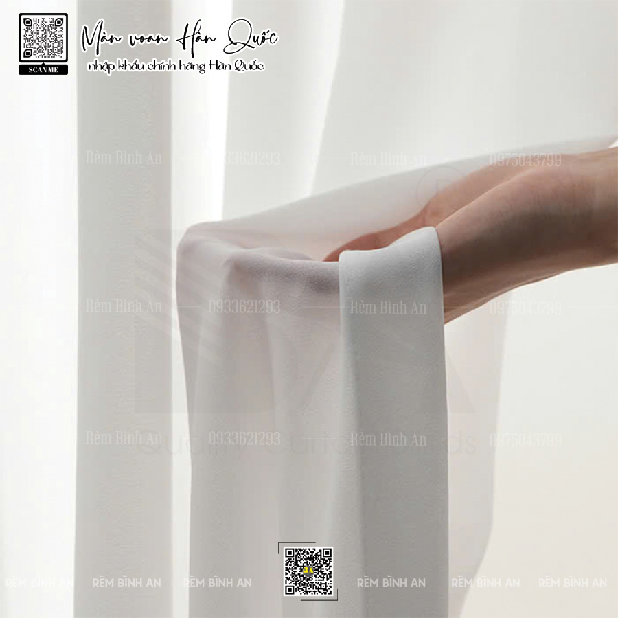 Màn voan Hàn Quốc nhập khẩu chính hãng