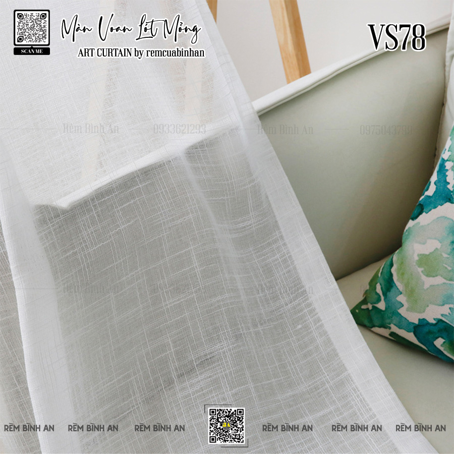 Màn Voan Linen Rũ Mềm - Đẹp VS78