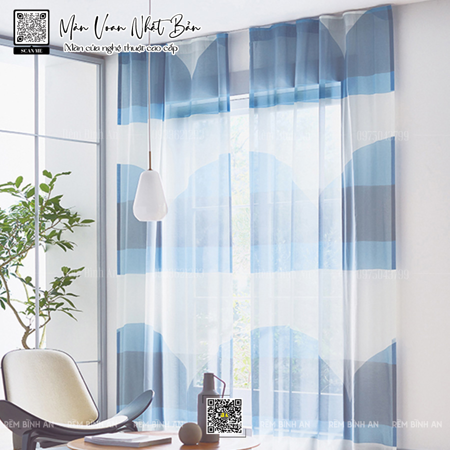 Màn voan nghệ thuật Nhật Bản